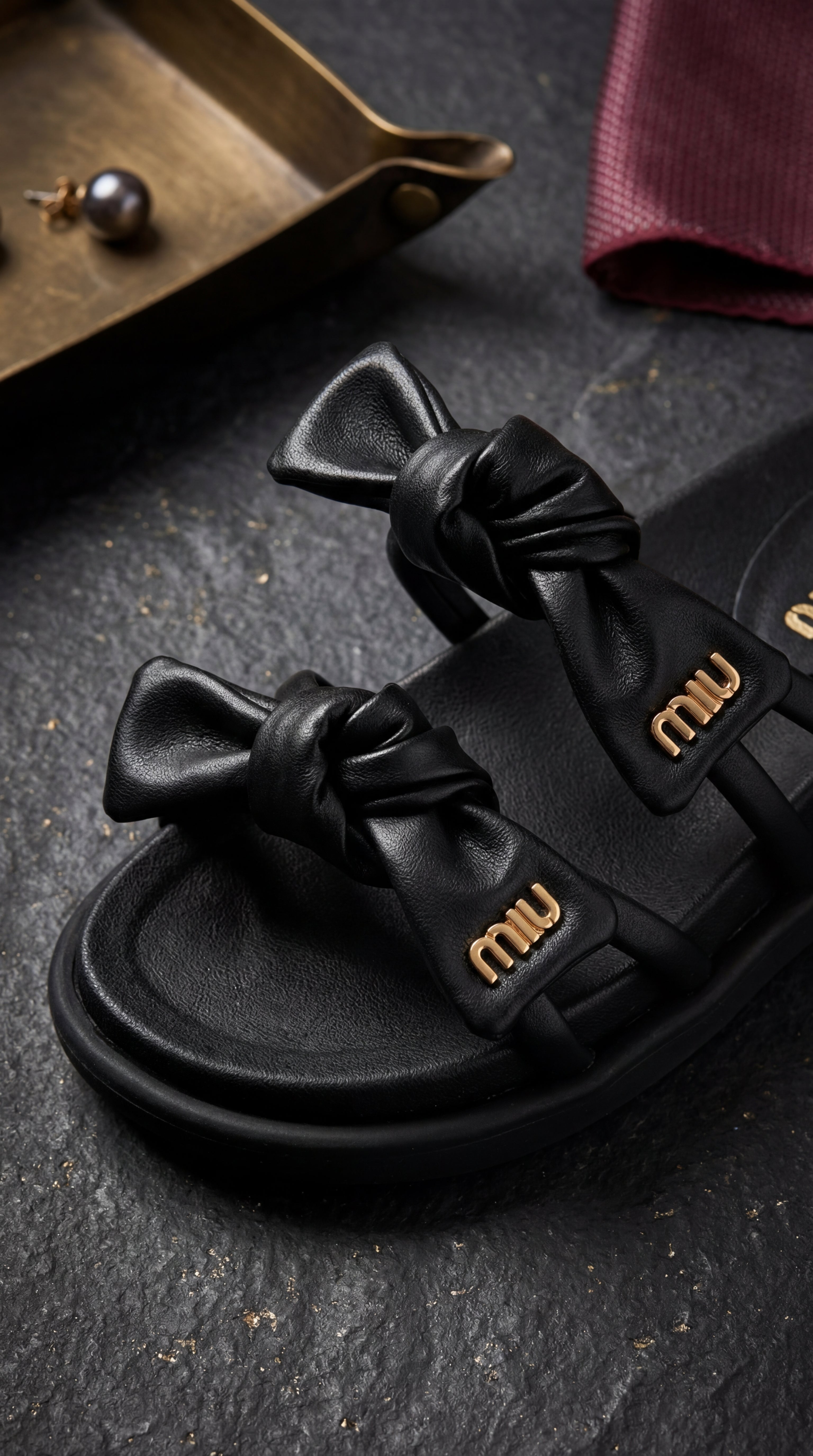 Sandalia MIU Lazo Luxe – Calzado Femenino de Moda